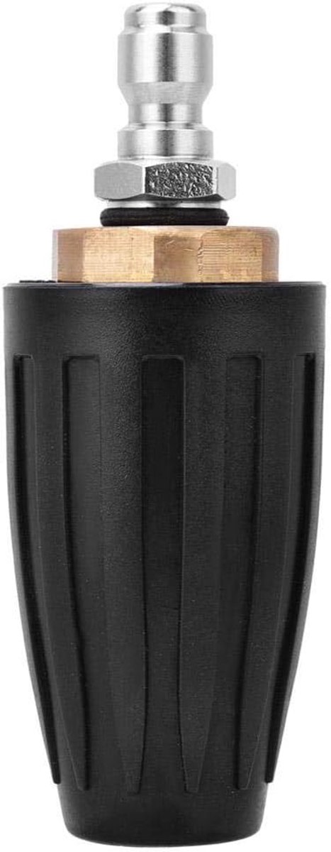 SnelShoppen - 3600PSI Hoge Drukreiniger Duyf Nozzle 1/4 Inch Snelle Aansluiting Verstelbare Draaikop Turbo Nozzle voor Tuin en Auto