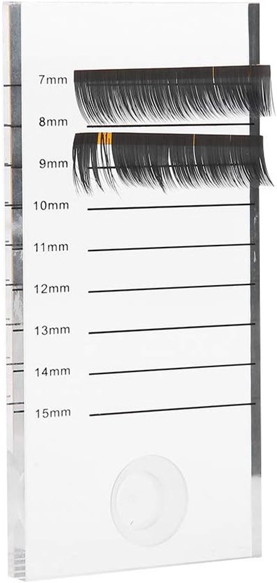 SnelShoppen - Palette Wimperextensions 7-15mm - Acryl Wimper Extension Palette - Duurzaam, Corrosiebestendig, Professioneel en Persoonlijk Gebruik