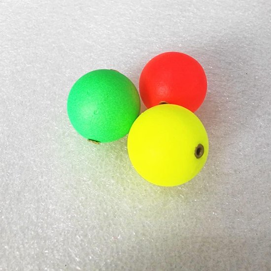SnelShoppen - 10 Stuks 15mm Vliegvissen Float Strike Indicator Bobbers, Duurzame Voedselkwaliteit Foam Drijvers, Helder Kleuren, Perfect voor Boot- en van Snelshoppen — afbeelding 5