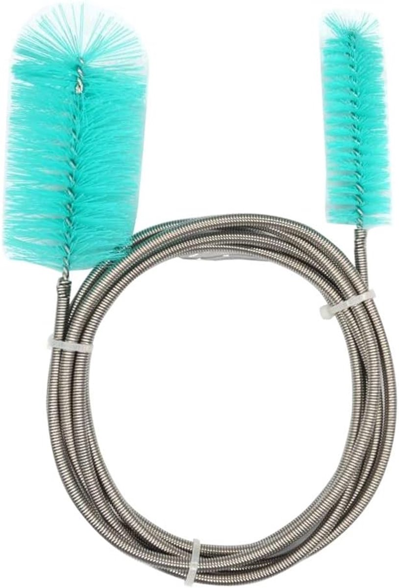 SnelShoppen - MiOYOOW Pipe Cleaning Brush, Flexibele Afvoerborstel, Dubbele Slangborstel, Elastische Aquariumfilter, Schoonmaakborstel voor Thuis en K