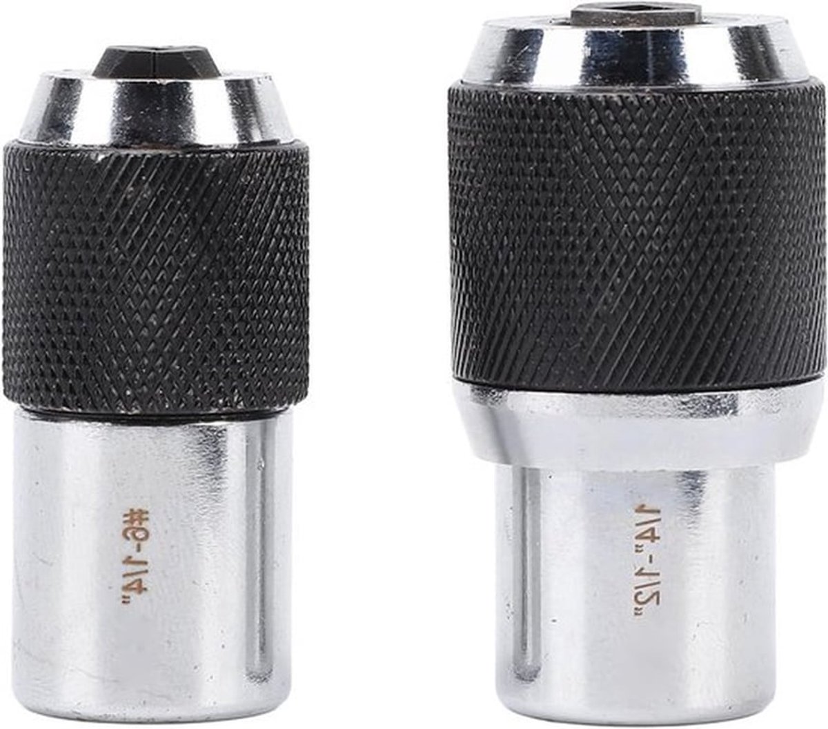 Set van 2 Tap Socket Gereedschappen - 3/8 inch Aandrijving, Verstelbare Tap Socket Gereedschappen voor Tappen, Reamers en Schroefextractors