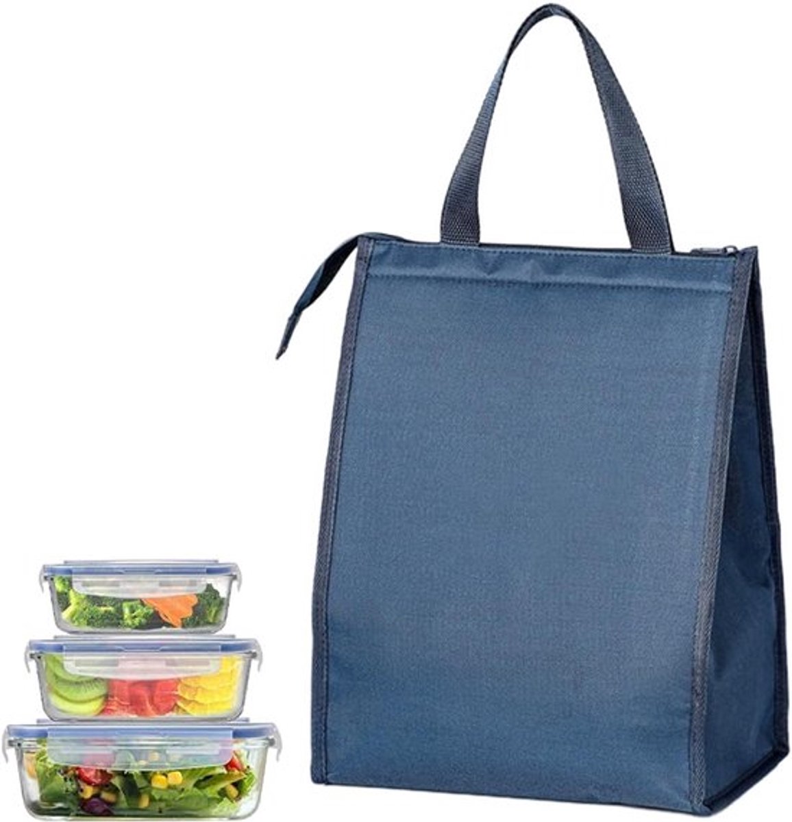 Vouwbare Koeltas voor Lunch, Picknick en Camping - Isolatie, Handtas en Voedsel Thermotas