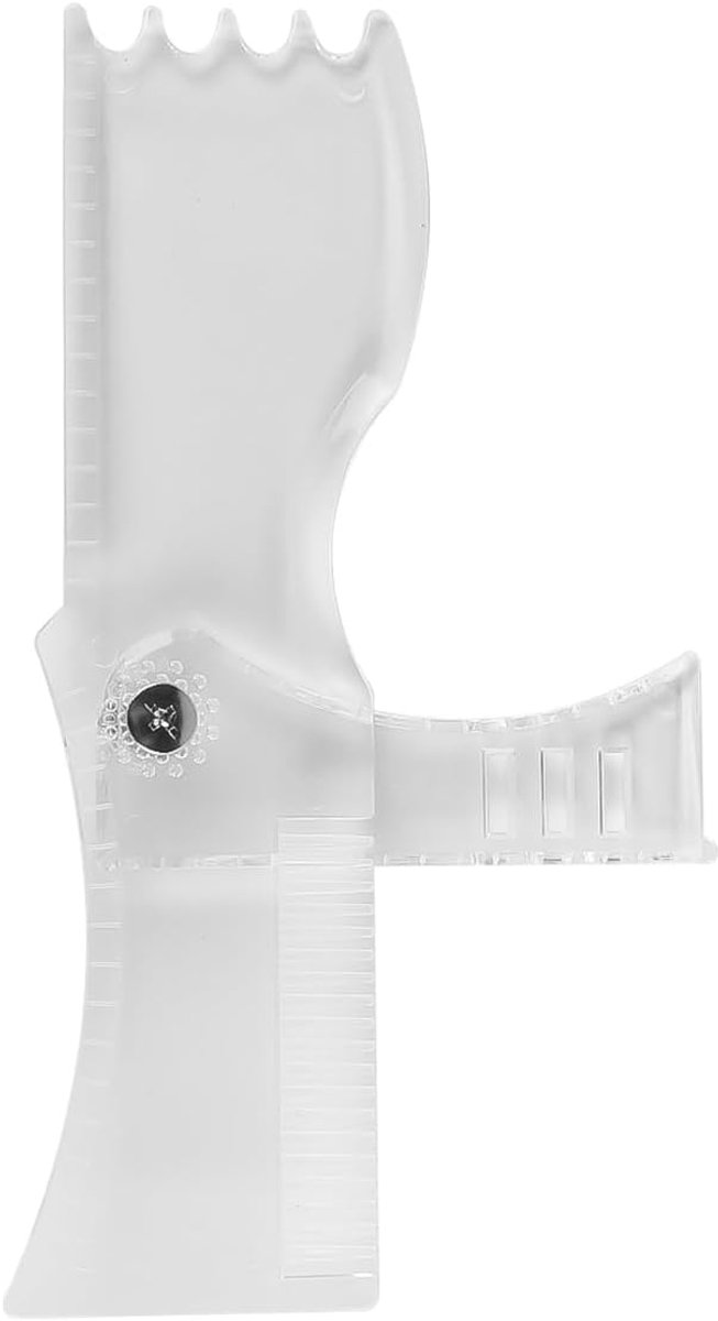 Beard Shaper Template - Scheerhulp voor Baard en Snor - Precisie Styling - Voor een Nettere Look - ShopVlot