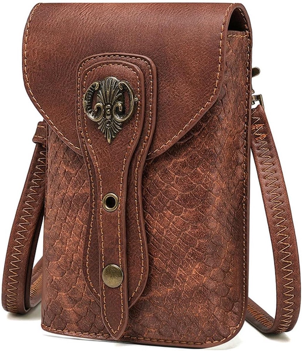 Mobieltas Klein - Slangenpatroon - Steampunk Design - Ideaal voor dagelijks gebruik - ShopVlot