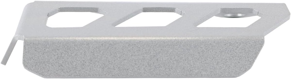 SnelShoppen - Achterrem Master Cylinder Bescherming voor Tenere 700, T7, XTZ700, XT700Z, TX690Z, XTZ690 Rally 2019-2023 - Duurzaam RVS - Wit