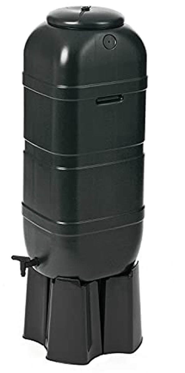 Waterkont Set - Regenton Kit - Water Opvang - Inclusief Vulkit - 100 Liter - Groen