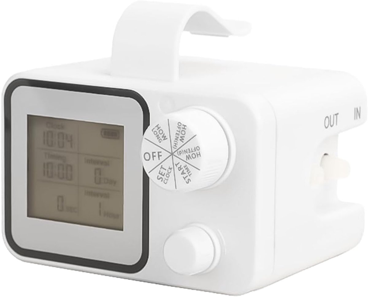 SnelShoppen - Automatisch Irrigatiesysteem Watergeefsysteem met LCD Display voor Binnen, Tot 20 Planten, Flexibele Waterinstellingen, Makkelijk te Ins