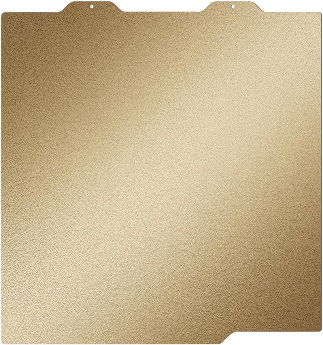 SnelShoppen - Structured PEI Bouwplaat 184x184mm Dubbelzijdig Flexibele Stalen Printplaat met PEI Oppervlak voor Hoge Temperatuur Stabiliteit