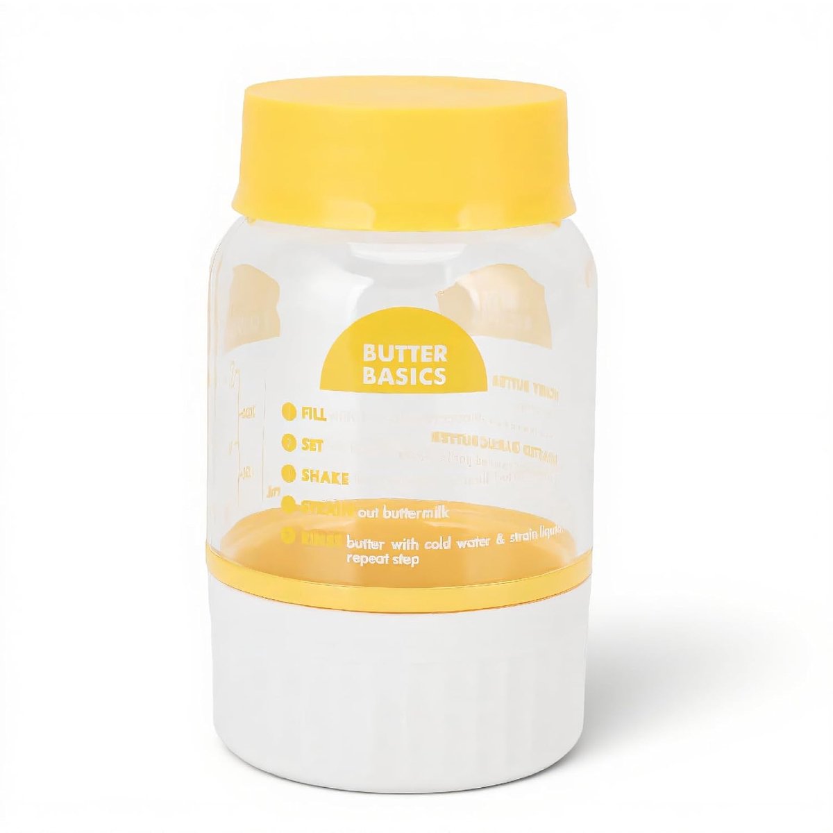 Botermaker - Premium plastic - Makkelijk schoon te maken - Voor heerlijke zelfgemaakte boter - ShopVlot