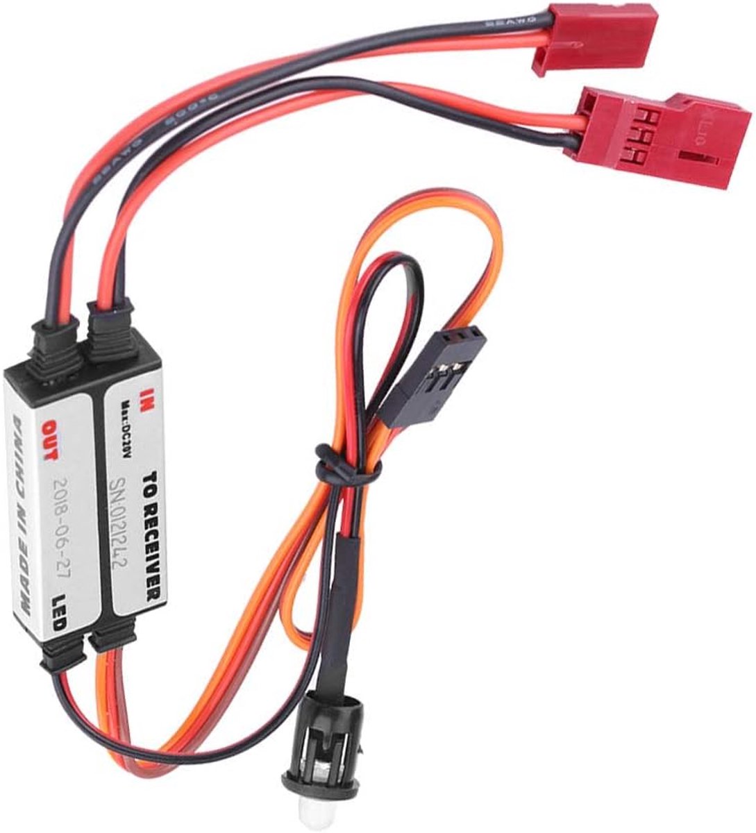 SnelShoppen - K1 en Gas Motor Stop Schakelaar RC Accessoires voor DLA DLE Ontsteking Uitgeschakeld Controller Pic12f675 Veiligheids Schakelaar RC Gas