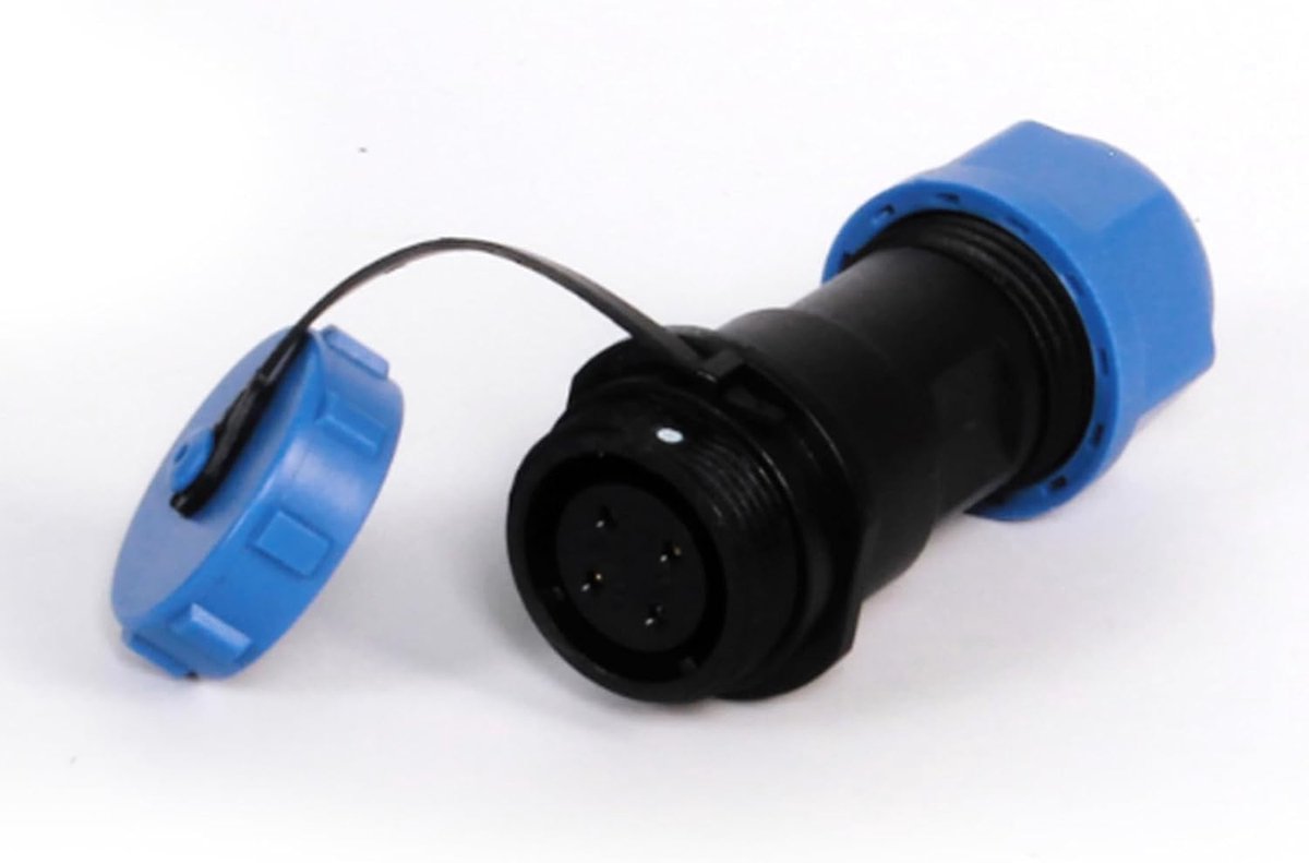 SnelShoppen - Luchtvaart Plug Socket 4Pin 500V 15A SP17 Docking Waterdichte Connector IP68 voor Communicatie Apparatuur en Instrumentatie