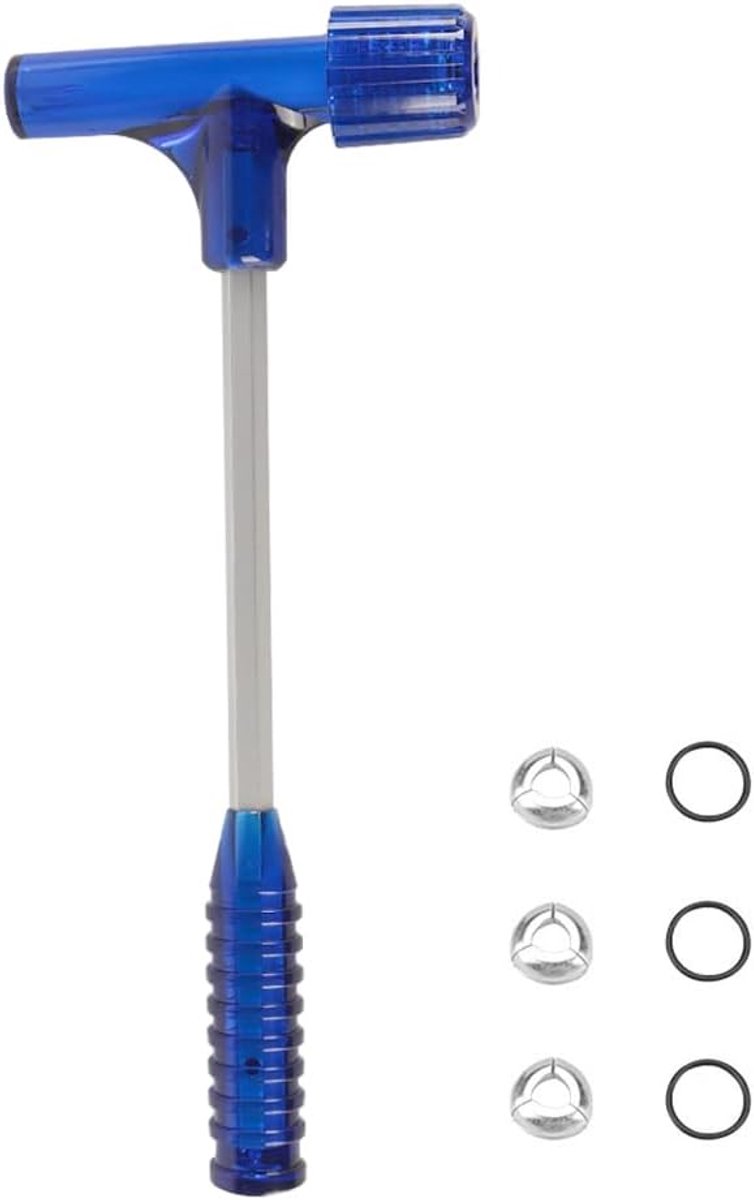 SnelShoppen - Puller Hamer met Drie Sets Handverwijderingsgereedschap Veilig Professioneel Multifunctioneel Reparatiewerkplaats Blauw