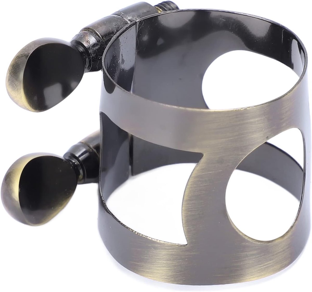 SnelShoppen - Metalen Klarinet Mondstuk Clips - Vervangende Bevestigingsklem - Ligatuur Ondersteuning Instrument Accessoires met Standaard Draadmaat v