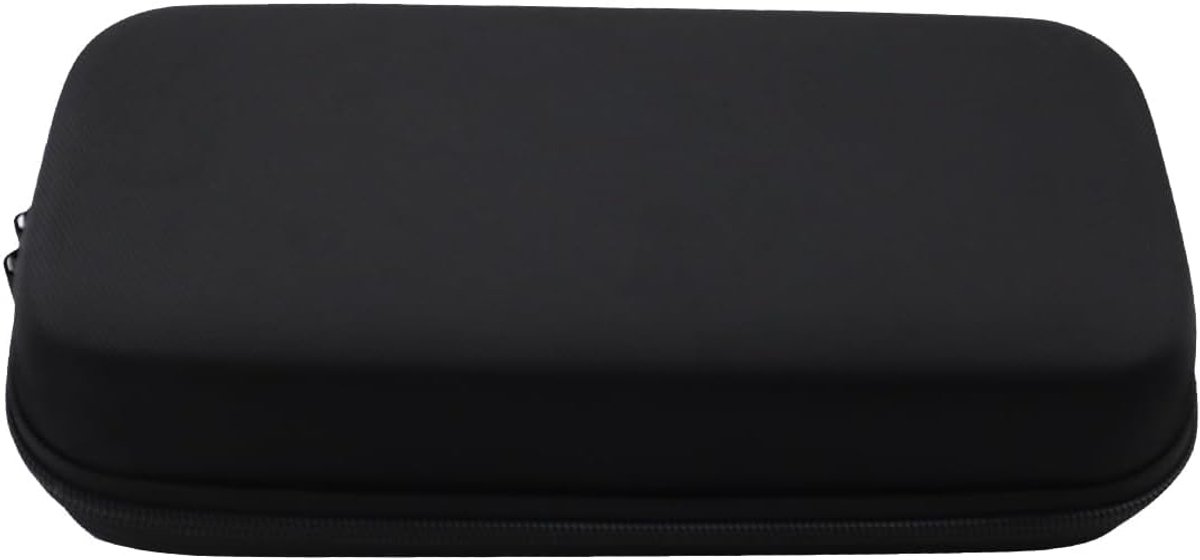 SnelShoppen - Motorfiets Powerbank Opbergtas Microfoonhoes Antischok Microfoonhoes VideoMic Pro Plus Camera Beschermhoes Zwart 21.5 x 14.5 x 8 cm