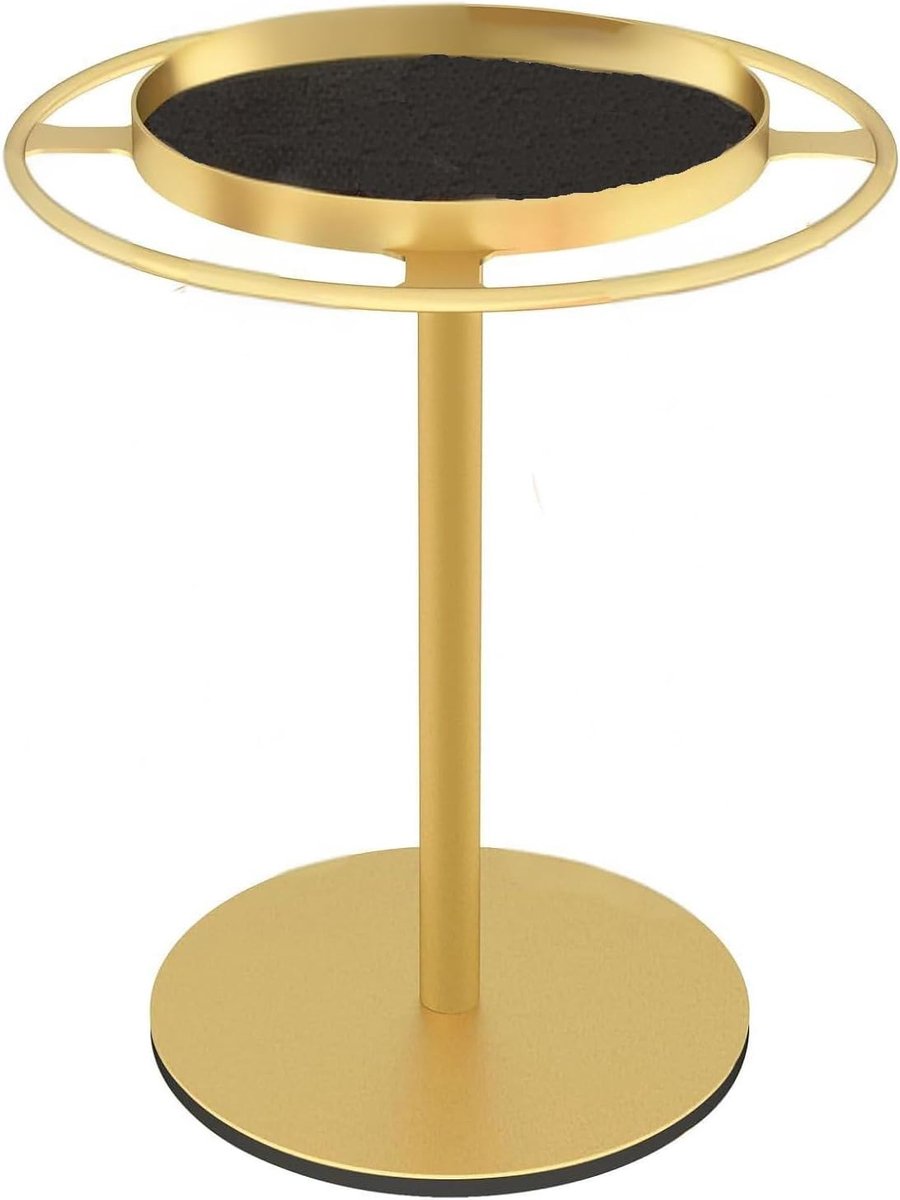 SnelShoppen - Rotating Glasses Stand, Zonnebril Organizer, Elegante Oprolbare Brilhouder, Kantoor Decoratie, Geschenken voor Vrouwen en Mannen, Gouden