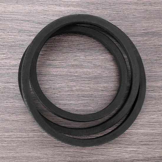 Dailygoods- Aandrijfriem Rubber - Binnenomtrek 1219 mm - Buitenomtrek 1270 mm - Breedte 12,7 mm - Dikte 7,9 mm - Compatibel met Wolseley Tiller - V-riem — afbeelding 2