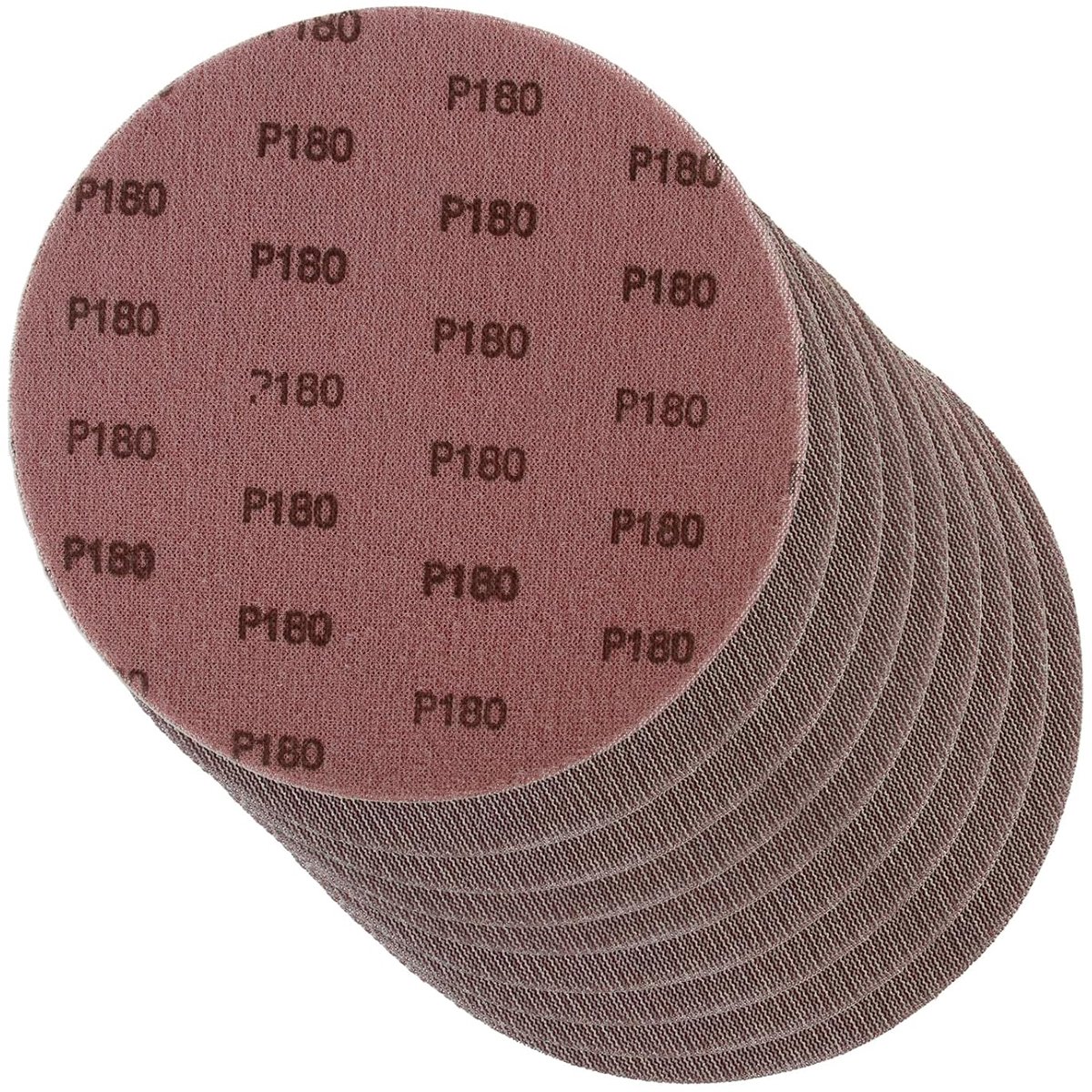 SnelShoppen - Set van 10 Schuurdiscs Diameter 225 mm Korrel 180 Zelfklevend Geschikt voor Giraffe Schuurmachines en Wand- en Plafondschuurmachines voo