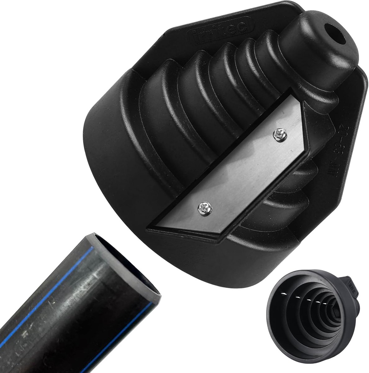 SnelShoppen - Deburringsgereedschap voor Buizen - Chamfer Tool voor Plastic Buizen 20, 25, 32, 40, 50 en 63mm - Efficiënt en Schoon Ontbramen
