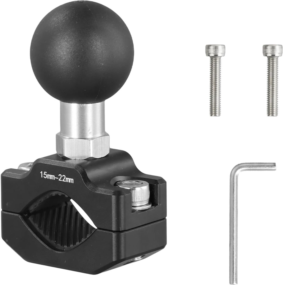 Fietsbeugel met balhoofd 25.4mm - Aluminiumlegering - Duurzaam en corrosiebestendig - Voor actiecamera's - ShopVlot