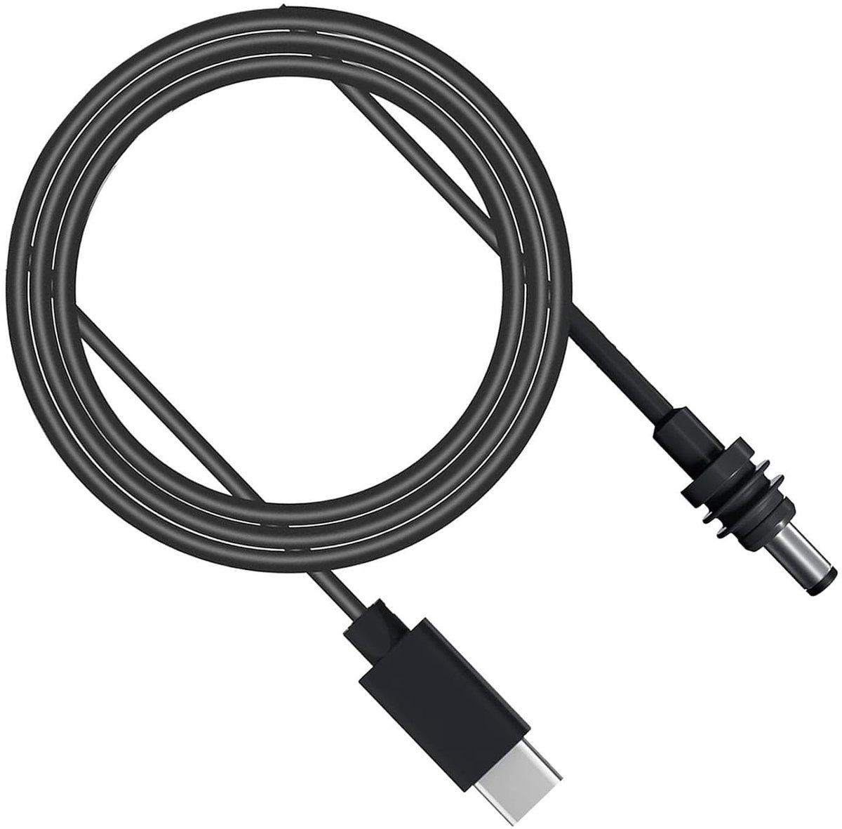 SnelShoppen - 100W USB C naar DC Voedingskabel, Rechthoekige Satelliet DC Voedingskabel 2M voor Mini Satellietantenne met USB C Aansluiting, Veelzijdi