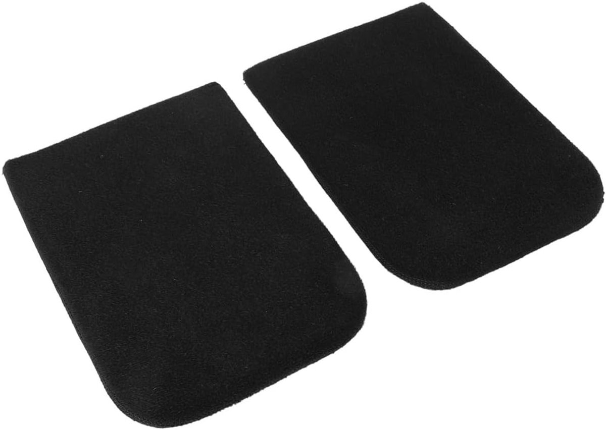 SnelShoppen - Wheelchair Voetsteun Cover Neopreen Zacht Beensteun Kussen Antislip Voetplaat Beschermpad, 2 Stuks Set
