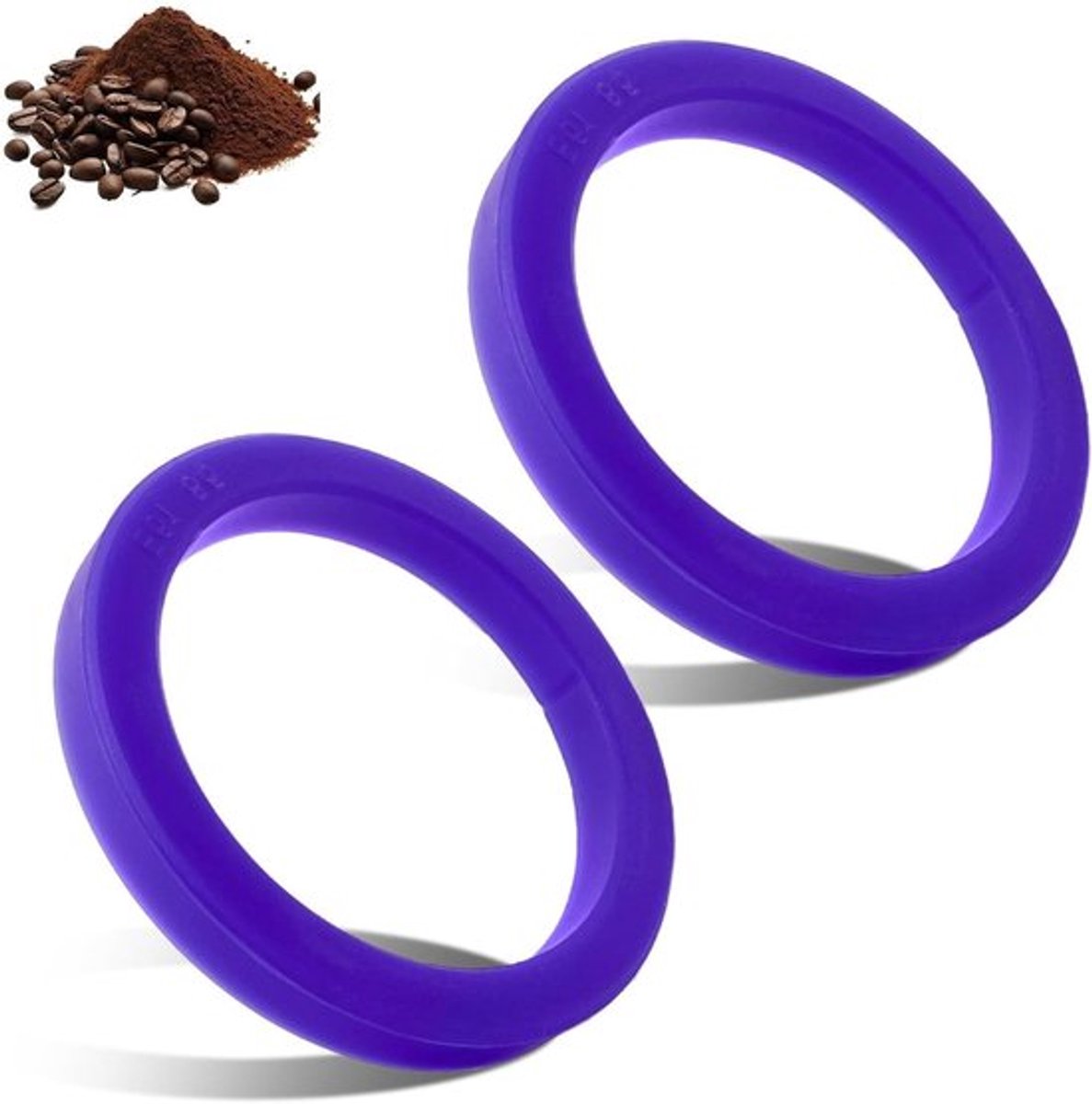 O-Ring voor E61 Espresso Machine - BPA-vrij, lekvrij, 73 x 58 x 8.5 mm, Set van 2, Vervangingsonderdeel voor koffiezetapparaat, Duurzaam en betrouwbaar, Perfecte pasvorm