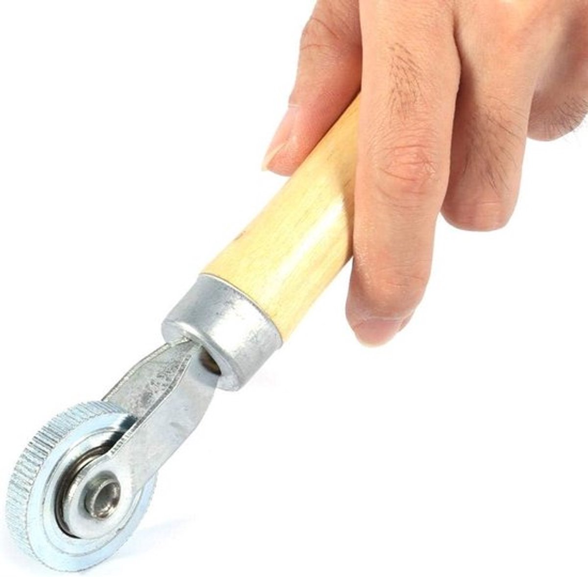 Houten Handgreep Reparatietool voor Leaks, Roller Bearing Kit voor Tubes en Patches - 100% Nieuw