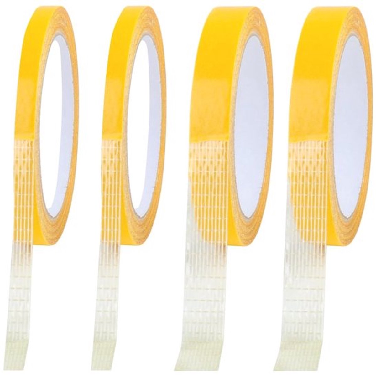 Extra sterke dubbelzijdige textieltape voor kleding, gordijnen en tapijten - zelfklevende zoomtape zonder naaien, ideaal voor broeken en jurken, 0,5 inch x 32,8 ft