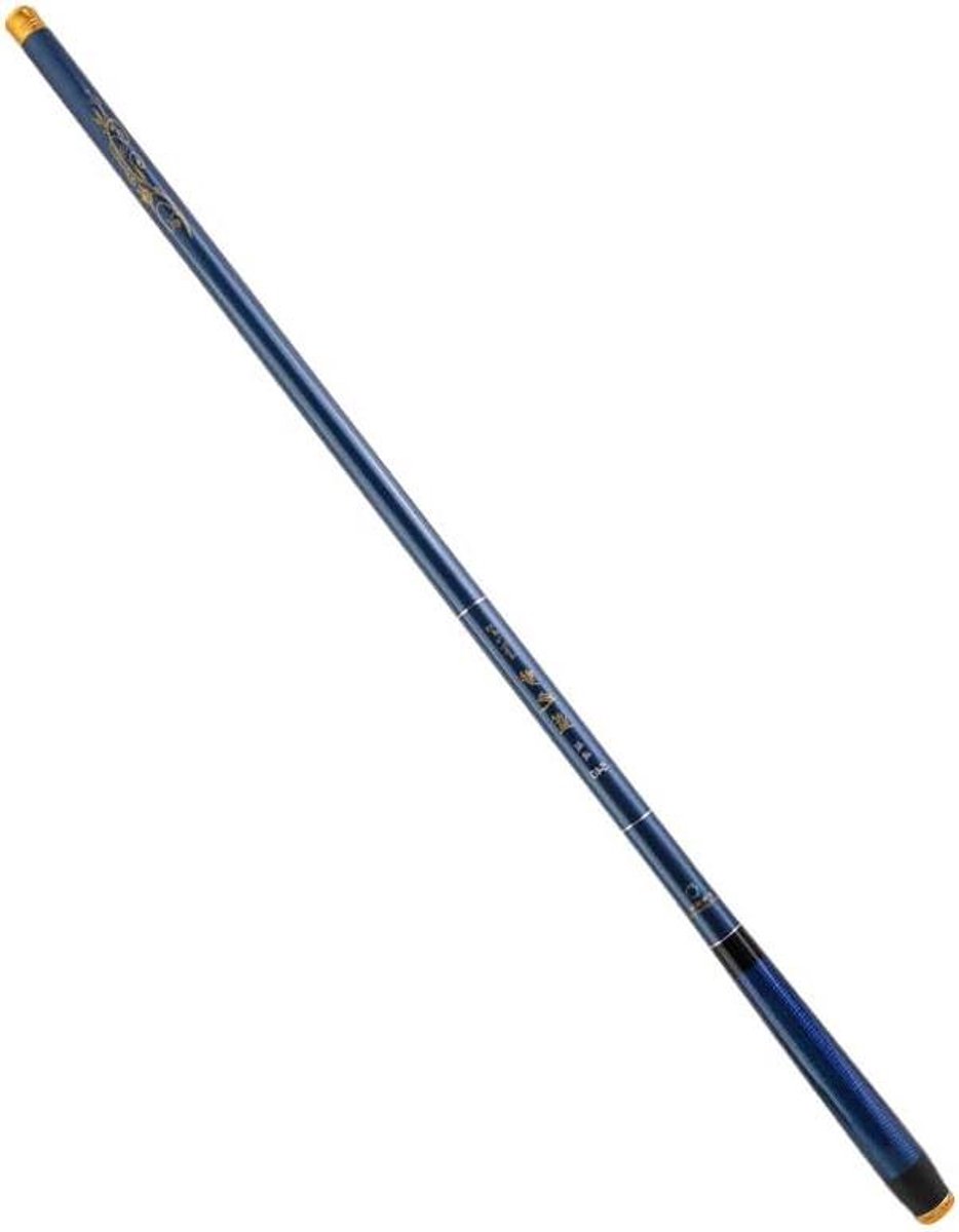 Telescopische Hengel - Carbon Hengel Vliegvissen - Vissen in Zoetwater - Ultralicht Koolstofvezel - One Size - 4