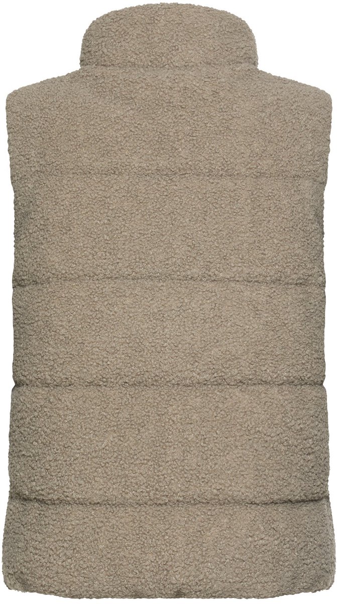 camel active Teddybodywarmer met ritszakken - Maat womenswear-44 - Bruin