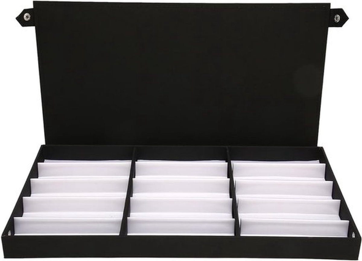 Multifunctionele Zonnebril Organizer met 15 Vakken, Compacte Opbergtray voor Bureau en Laden, Ideaal voor Zonnebrillen en Accessoires