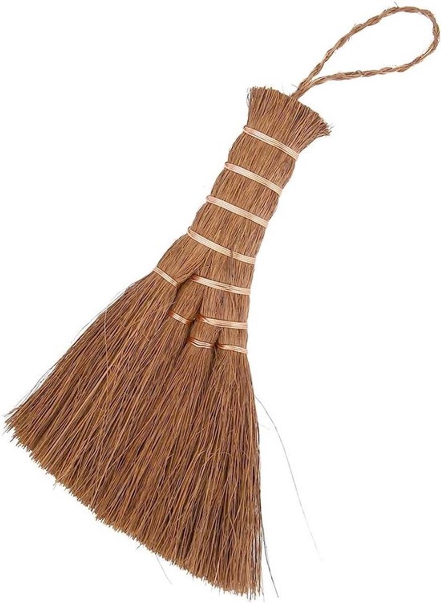 Mini Bezem voor Thuisgebruik, Handbezem voor Binnen en Buiten, Ideaal voor Thee en Kleine Ruimtes, Efficiënt Schoonmaken