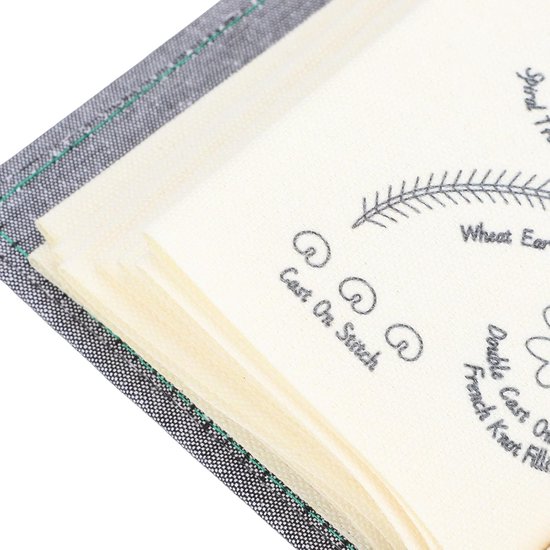 Borduurgids Boek - Stekenboek Hobby - Creatief Leren - Stapsgewijze Visuals - 15 x 10 x 3 cm - Niet gespecificeerd — afbeelding 2