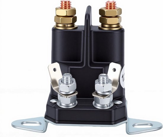 Startrelais 12V - Magneetschakelaar Maaier - Starten Maaier - Snelle Respons - 4 Aansluitingen - Zwart — afbeelding 3