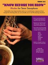Know Before You Blow - Jazz Modes for Tenor Sax