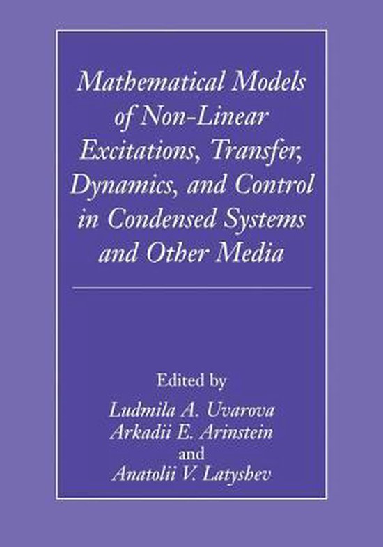 Mathematical Models of Non-Linear Excitations, Transfer, Dyn ... - cover