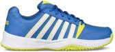 K•Swiss COURT SMASH OMNI-STRONG BLUE/NEON CITRON - Tennisschoenen