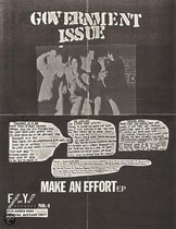Government Issue - Make An Effort (7" Vinyl Single)