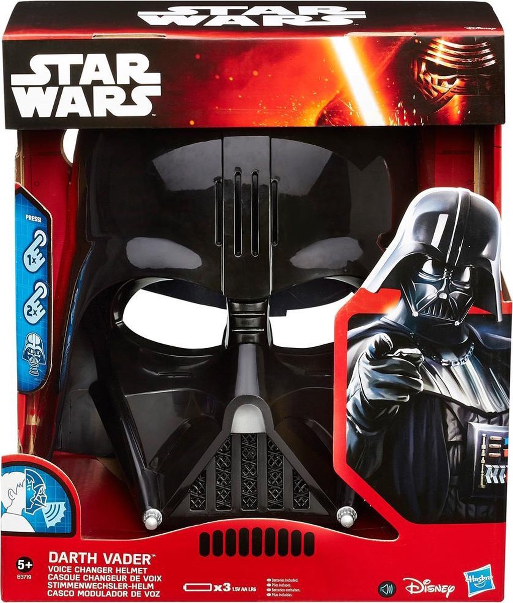 Star Wars Episode VII Elektronisch Darth Vader Masker | bol