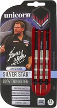 Unicorn Steeltip Silverstar James Wade 80% 22 gram Dartpijlen