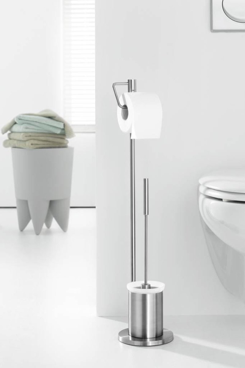 Zack Carvo Reserverolhouder - 2 rollen - wit - 40811