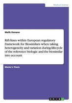 Rift-lines within European regulatory framework for Biosimilars when taking heterogeneity and variation during lifecycle of the reference biologic and the biosimilar into account