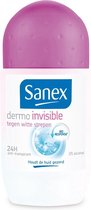 Sanex Dermo Invisible Anti White Marks Anti-Transpirant Deodorant Roller 50 ml