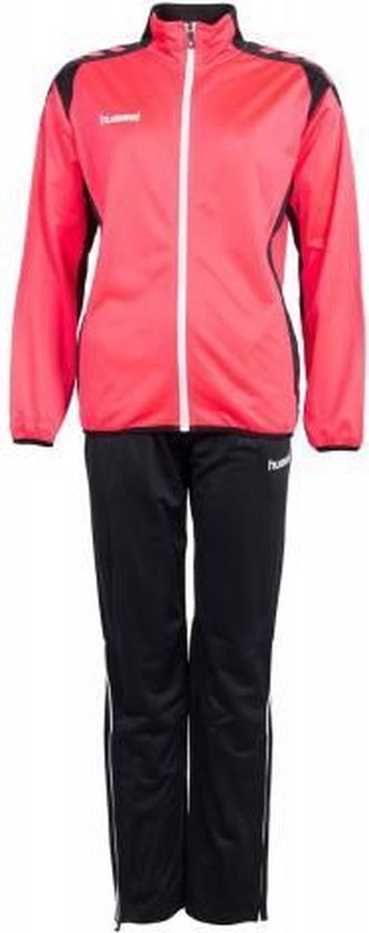 compleet Gymnastiek krom Hummel Specials Paris Polyester Suit - Roze / Zwart - maat 140 | bol.com