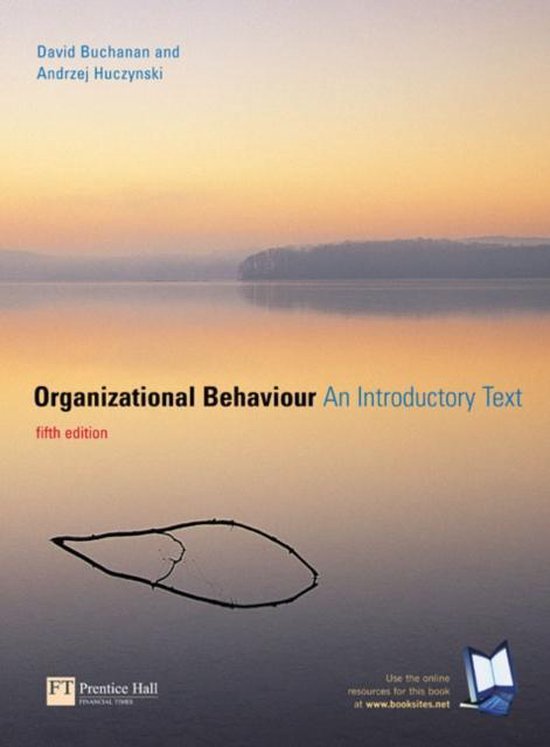 Organizational Behaviour - cover