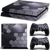 Steel Silver - PS4 Console Skins PlayStation Stickers