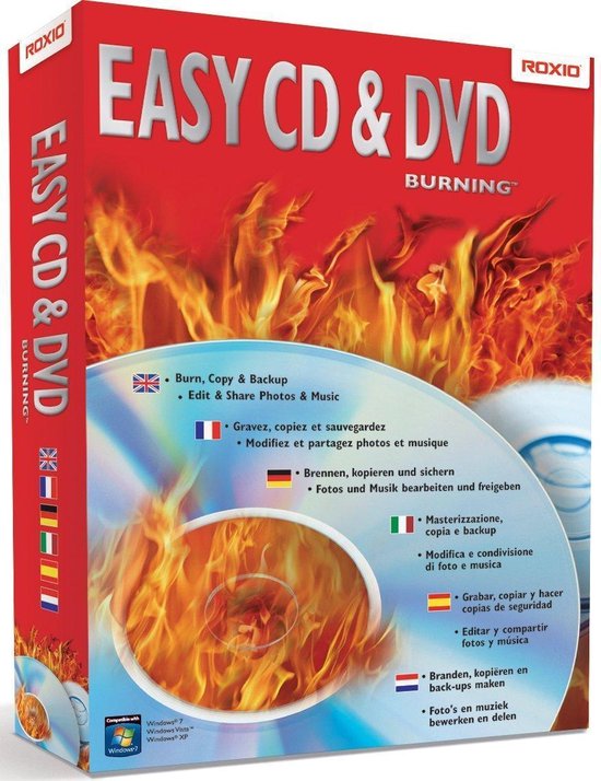 Roxio Easy Cd & Dvd Burning bol