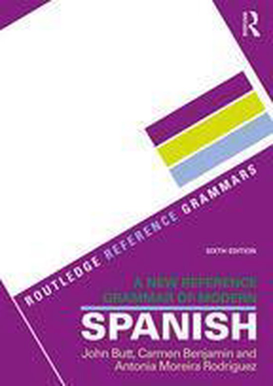 Routledge Reference Grammars - A New Reference Grammar of Mo ... - cover