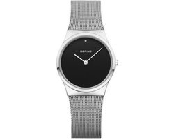 BERING 12130-002 - Horloge - Staal - Zilverkleurig - Ø 30 mm