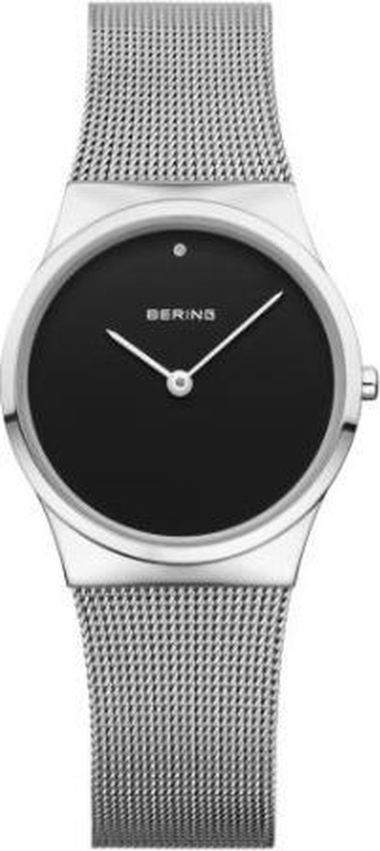 BERING 12130-002 - Horloge - Staal - Zilverkleurig - Ø 30 mm